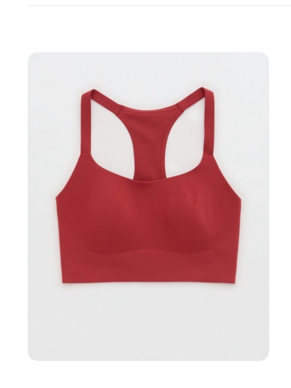 Offline by Aerie Real Me Hold Up Racerback Sports Bra